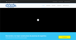Desktop Screenshot of piscinassigloxxi.com.ar
